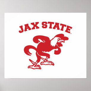 Poster Université d'État de Jacksonville JAX State Gameco