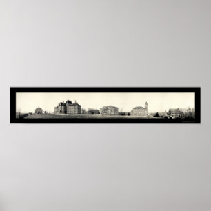 Poster Université du Kansas Photo 1908