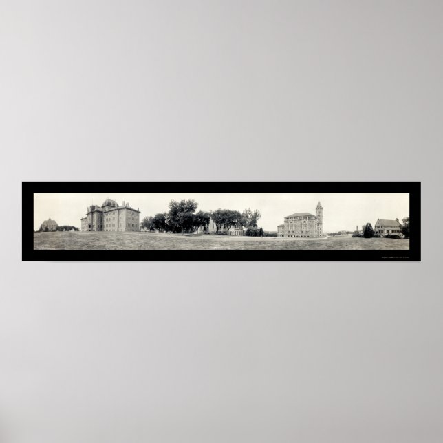 Poster Université du Kansas Photo 1913 (Devant)