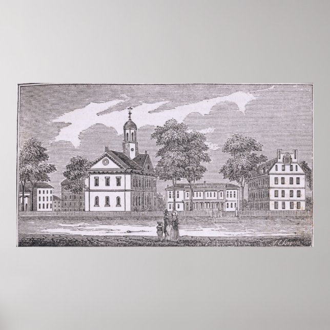 Poster Université Harvard, de 'Historical (Devant)
