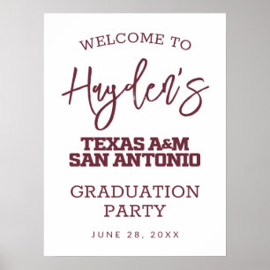 Poster Université Texas A&M de San Antonio