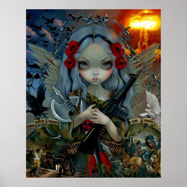 Poster Unseelie Court : War ART IMPRIMER soldat fairy ang (Devant)