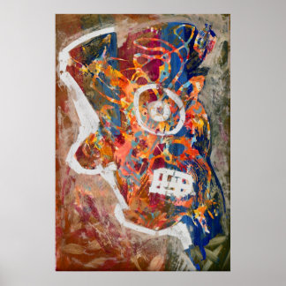 Poster Unshrunken-Head (remix)