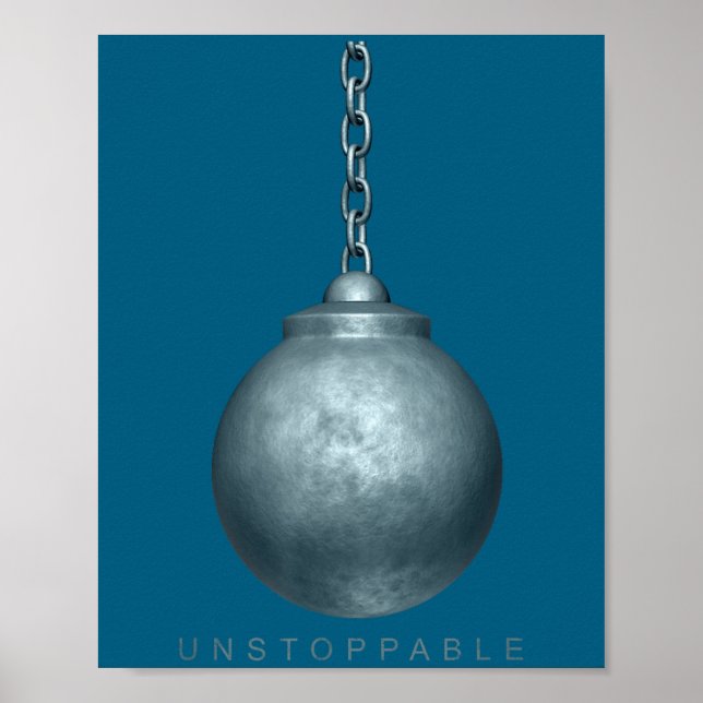Poster Unstoppable Motivation  (Devant)