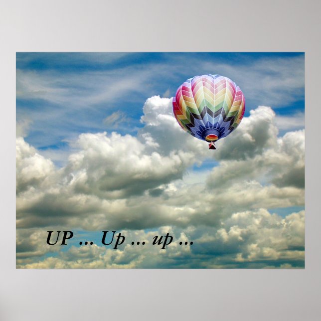 Poster - UP ... Vers le haut ... vers le haut ... (Devant)