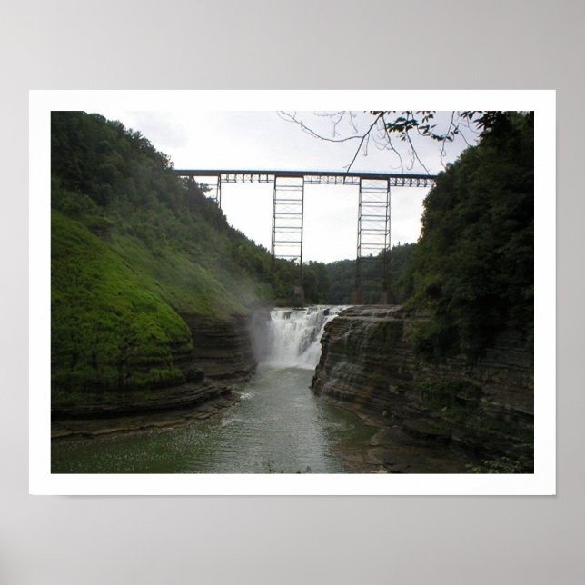 Poster Upper Falls (Devant)