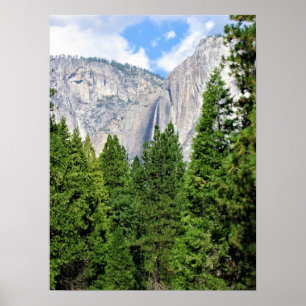 Poster Upper Yosemite Falls, Yosemite National Park
