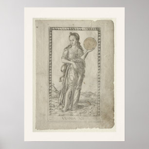 Poster Urania - Art de l'astronomie de la Renaissance par