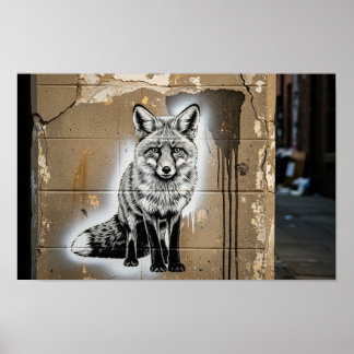 Poster Urbaine Fox