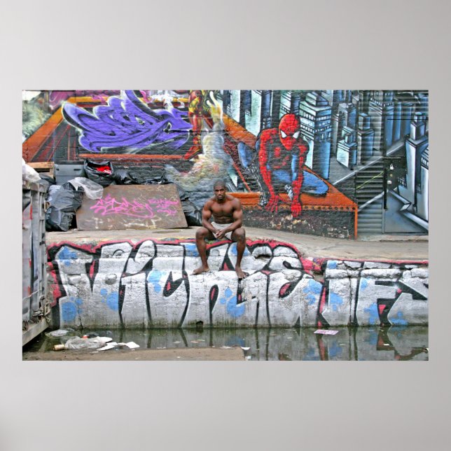 Poster, "Urban Swimming Hole" Poster (Vorne)