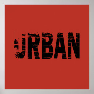 Poster Urbex Urbanart Explorateur urbain