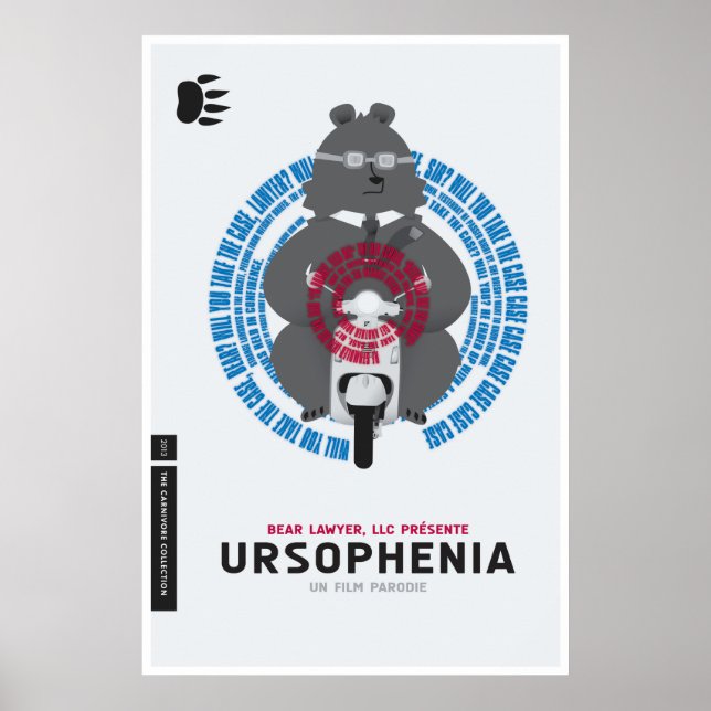 Poster "Ursophenia" (Devant)