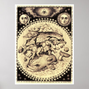 Poster URSS CCCP Guerre froide Union soviétique Propagati