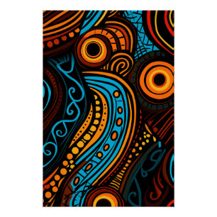 Poster Uruba - Simpel et bunt (12/12)