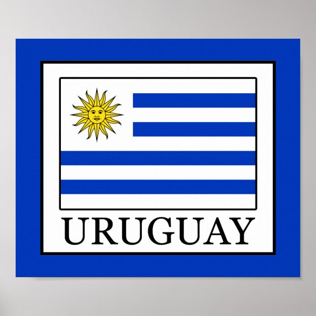 Poster Uruguay (Devant)