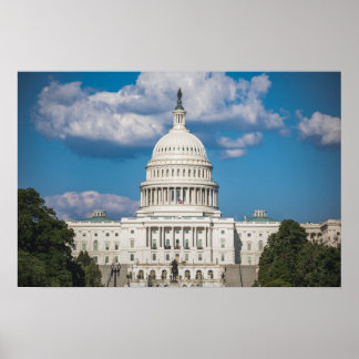 Poster US Capitol Building