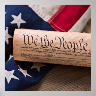 Poster US Constitution