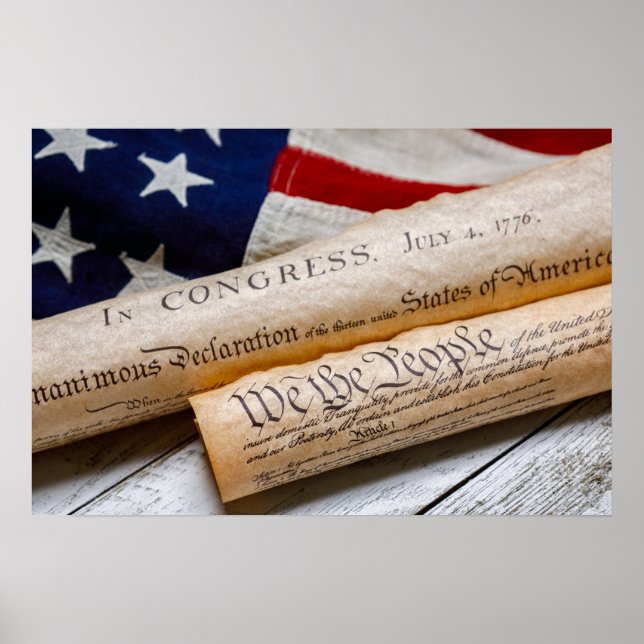 Poster US Founding Documents (Devant)