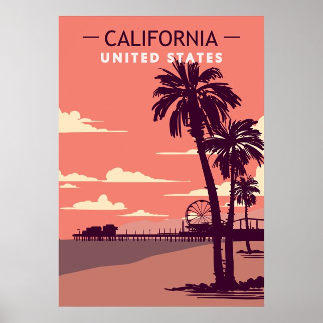 Poster - US-Lachs aus Kalifornien (Vorne)