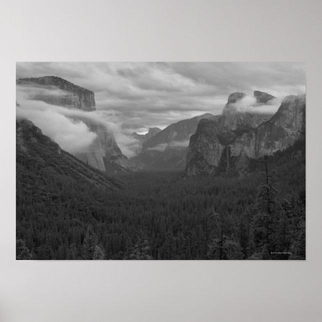 Poster USA, Californie, comté de Mariposa, Yosemite (Devant)