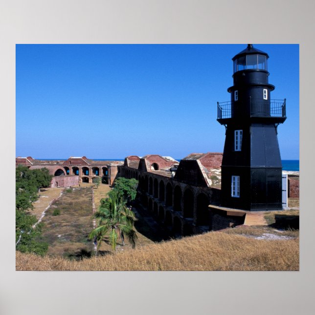Poster USA, FL, Florida Keys, Fort Jefferson, 1846, 2 (Devant)