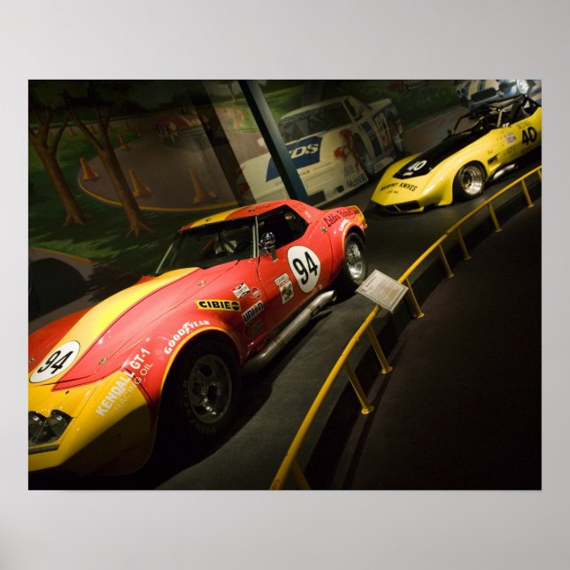 Poster USA, Kentucky, Bowling Green : Corvette nationale  (Devant)