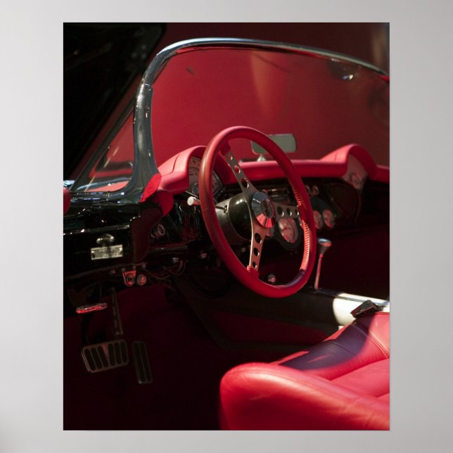 Poster USA, Kentucky, Bowling Green : Corvette nationale (Devant)