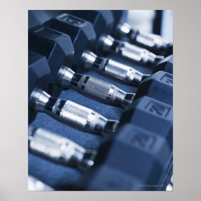 Poster USA, New Jersey, Jersey City, Rangée de cloches (Devant)