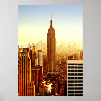 Poster USA New York Empire State Building