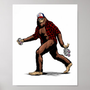 Poster USA Sasquatch