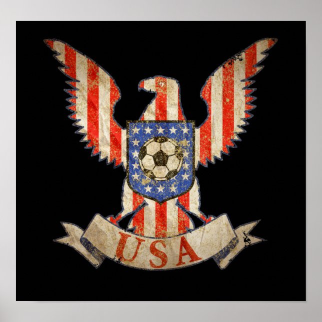 Poster USA Soccer (Devant)