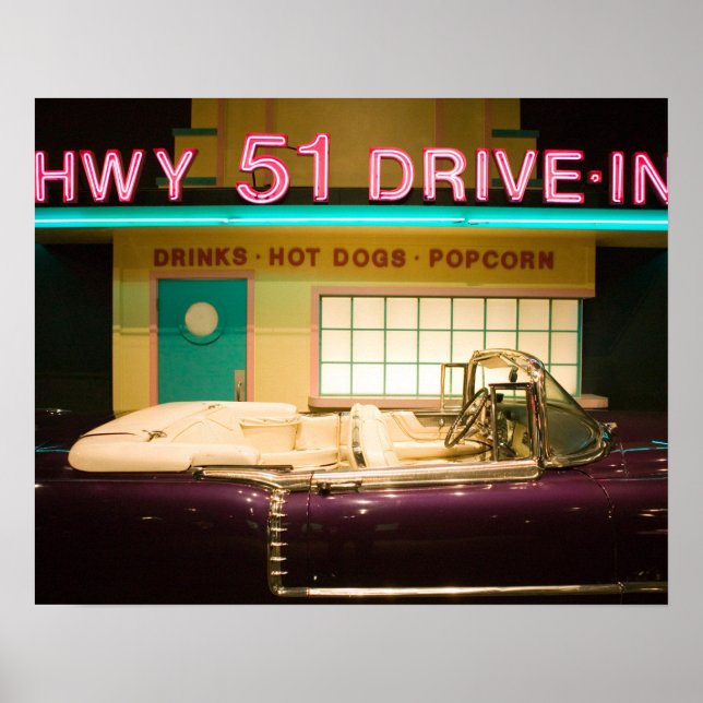 Poster USA, Tennessee, Memphis : Elvis Presley (Devant)