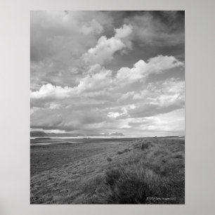 Poster USA, Utah, Nuages sur paysage