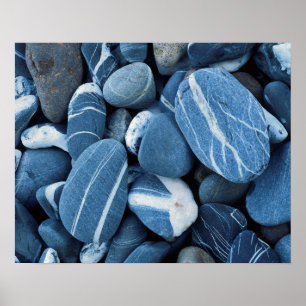 Poster USA, Vermont, Lake Champlain, Stones