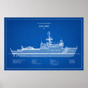 Poster USCG Legare wmec-912 - ABD