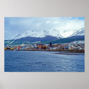 Poster Ushuaia célèbre - Terre de Feu, Argentine
