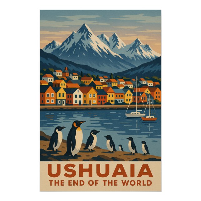 Poster Ushuaia - La fin du monde (Devant)