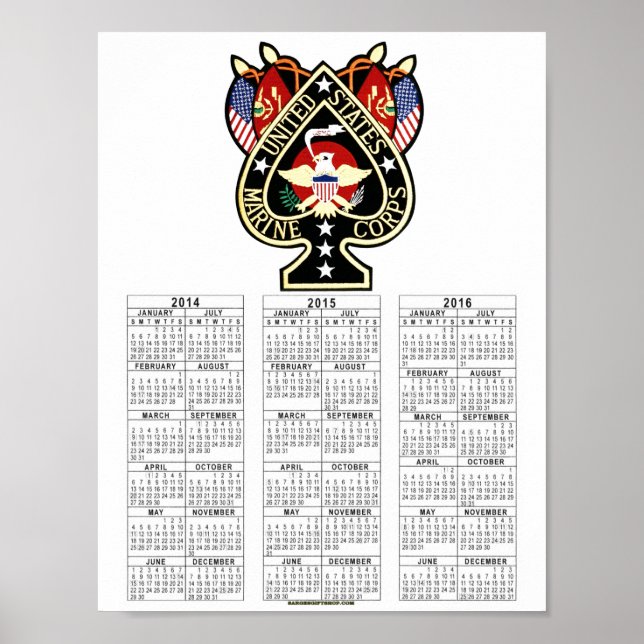 POSTER USMC (Devant)