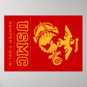 Poster USMC Semper Fidelis [Semper Fi]