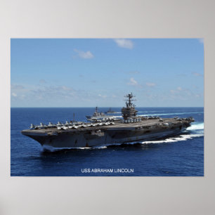 Poster USS Abraham Lincoln