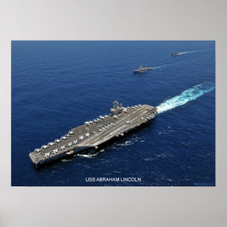 Poster USS Abraham Lincoln