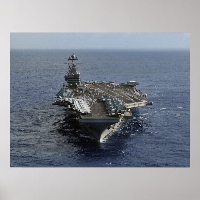 Poster USS Abraham Lincoln (CVN 72) (Devant)