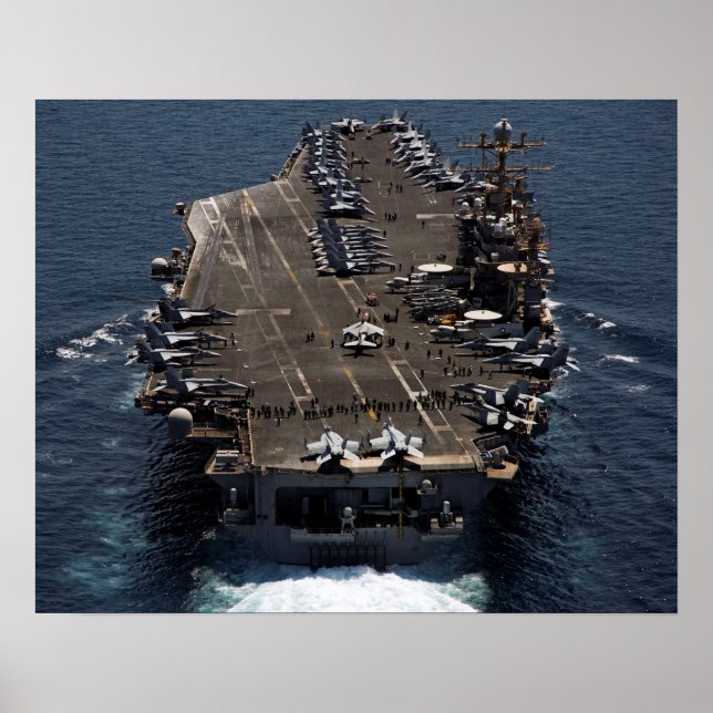 Poster USS Abraham Lincoln (CVN 72) (Devant)