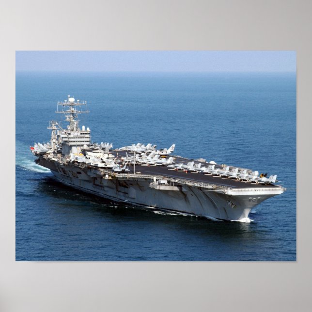 Poster USS Abraham Lincoln (CVN 72) (Devant)