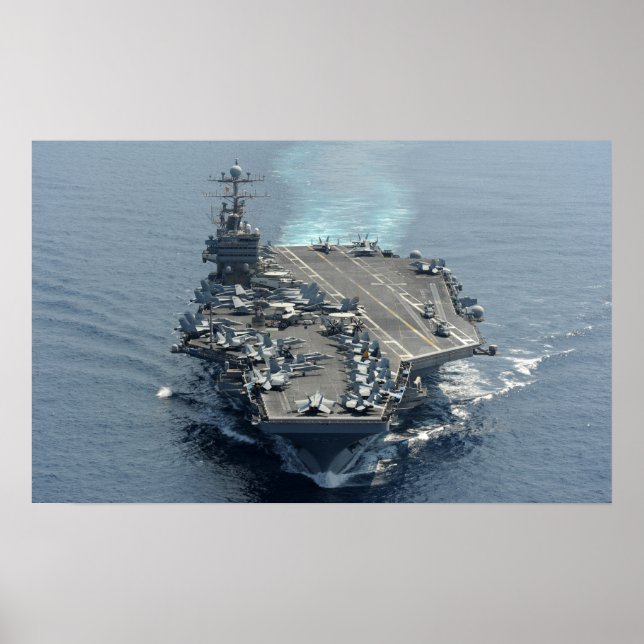 Poster USS Abraham Lincoln (CVN 72) (Devant)