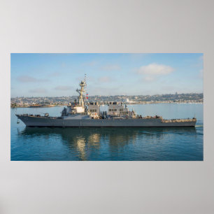 Poster USS Benfold (DDG 65)