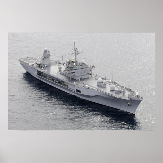 Poster USS Blue Ridge (LCC 19) (Devant)