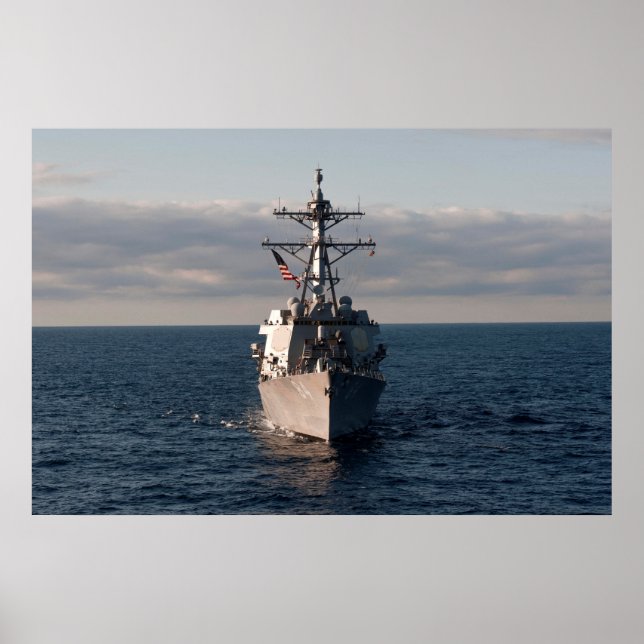 Poster USS Bulkeley (DDG 84) (Devant)