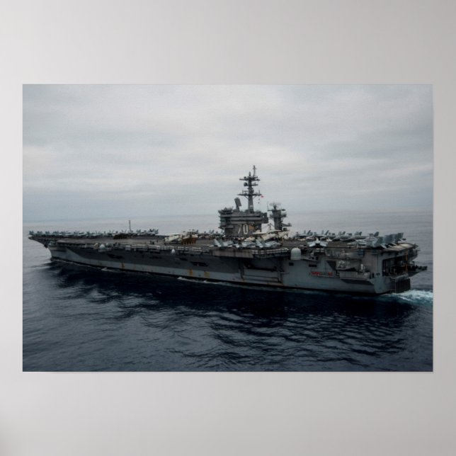 Poster USS Carl Vinson (CVN 70) (Devant)