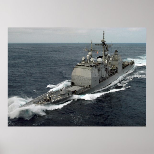 Poster USS Chancellorsville (CG 62) (Devant)